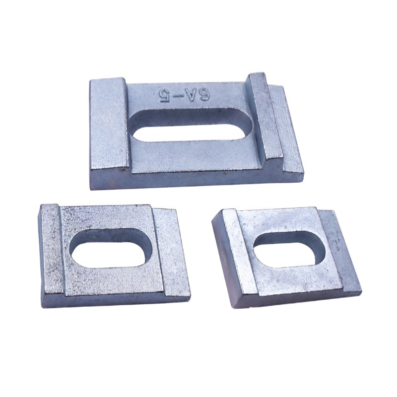 Pinza de placa de prensado de ferrocarril
